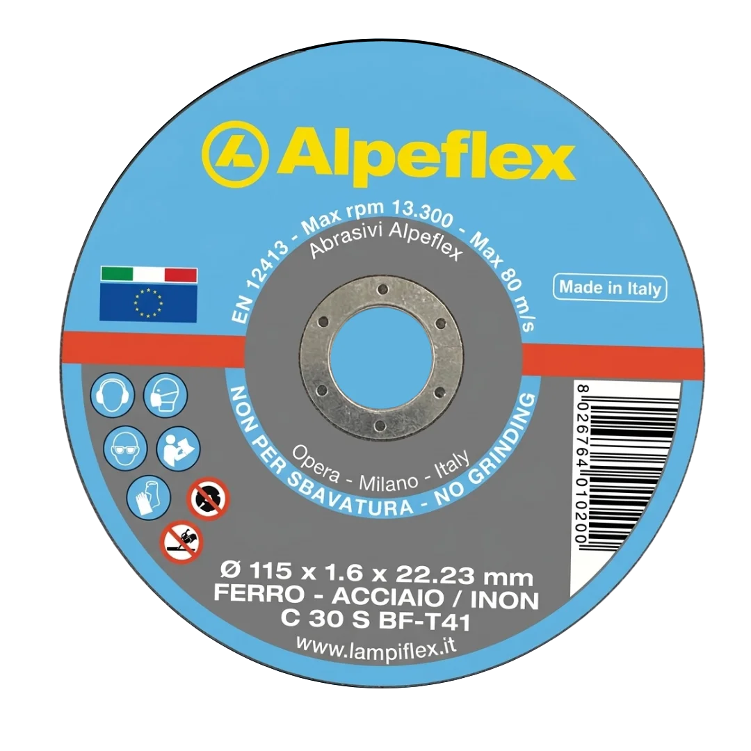 Alpeflex dischi per ferro/acciaio